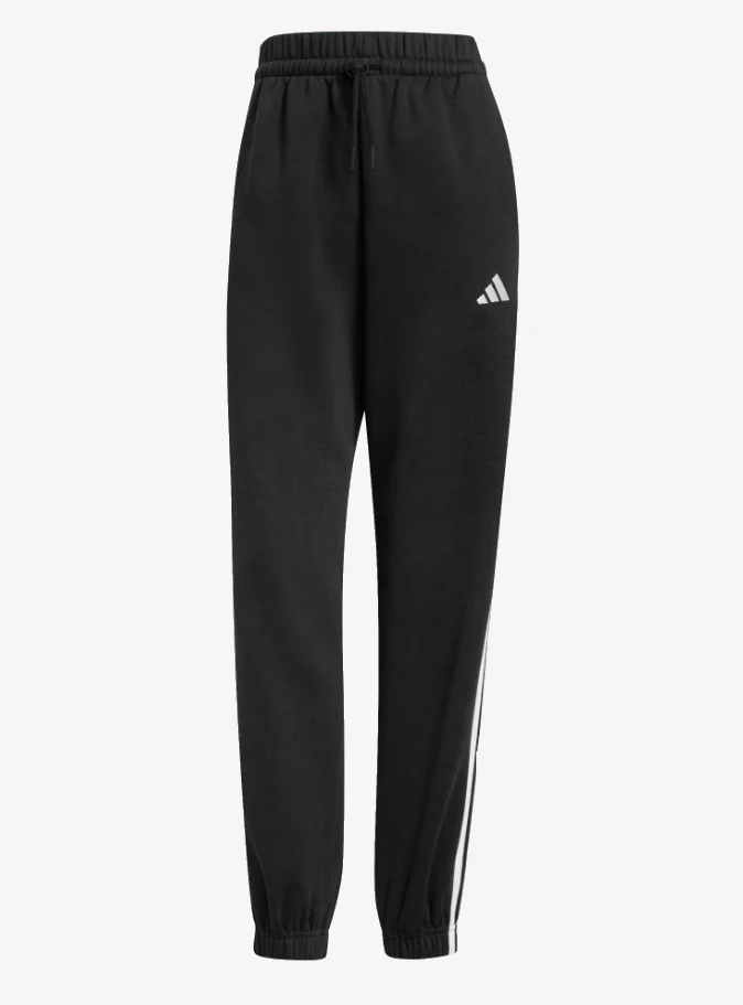 adidas JE1276 Essentials 3-Stripes Fleece Loose-Fit Pants Kadın Eşofman Altı