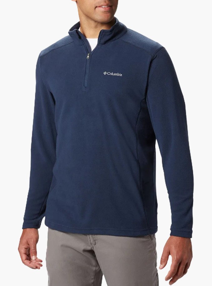 Columbıa Am6558 Klamath Range Ii Half Zip Erkek Lacivert Polar