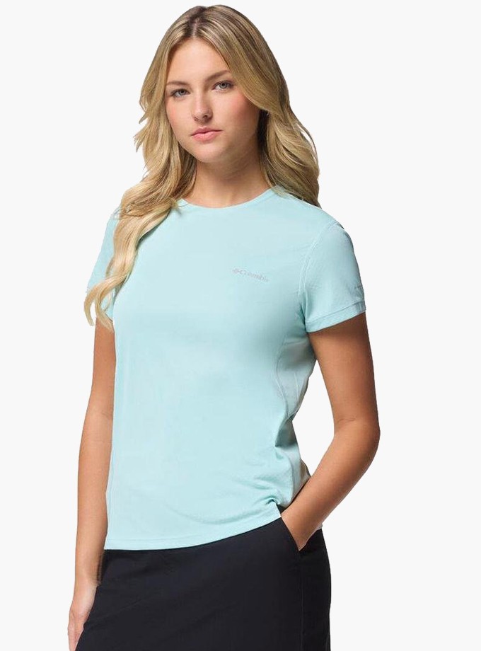 Columbia AL8532 Zero Rules Lıght Ss Crew Kadın T-shirt 