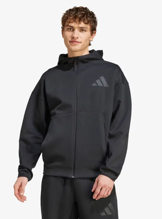 adidas JE7538 Z.N.E. Full-Zip Kapüşonlu Erkek Sweatshirt