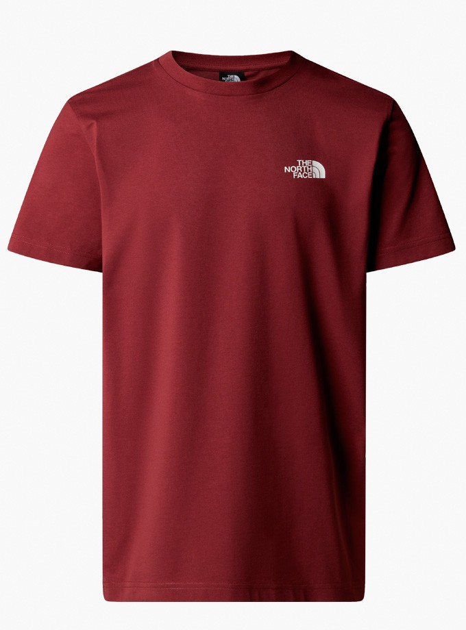 The North Face M SS Simple Dome Tee Erkek T-Shirt NF0A87NG-0VO