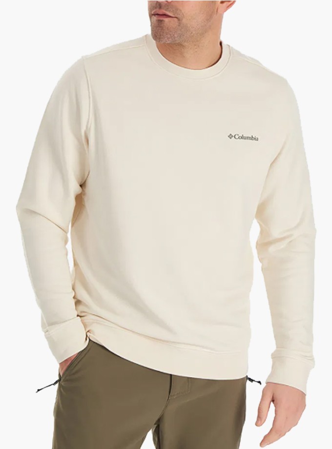 Columbia CS0183 CSC Basic Crew Erkek Krem Sweatshirt