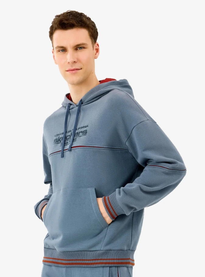 Skechers S2520227-3998 M Hoodie Erkek Sweatshirt 