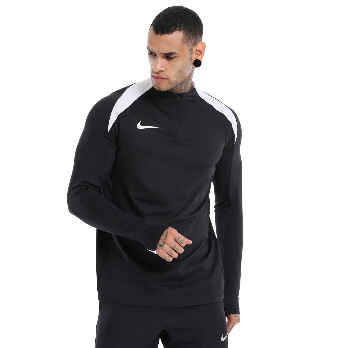 Nike  Strk24  Yarım Fermuarlı Erkek Eşofman Üstü (Sweatshirt) FD7569_010