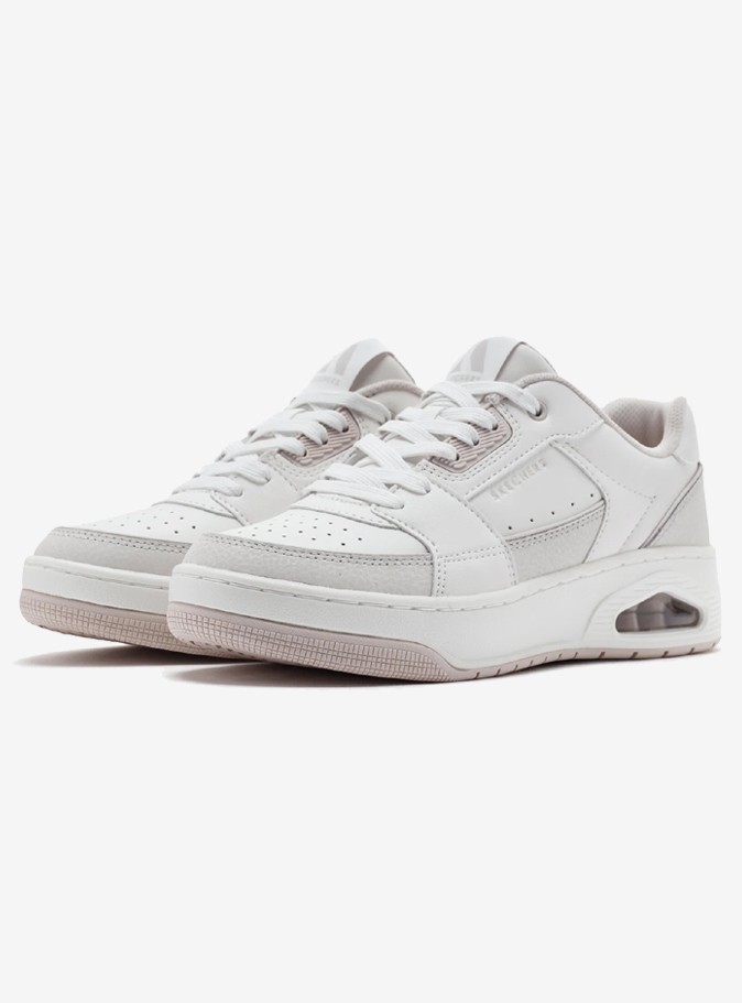 Skechers  Uno Court Kadın Günlük Ayakkabı 177710-WHT
