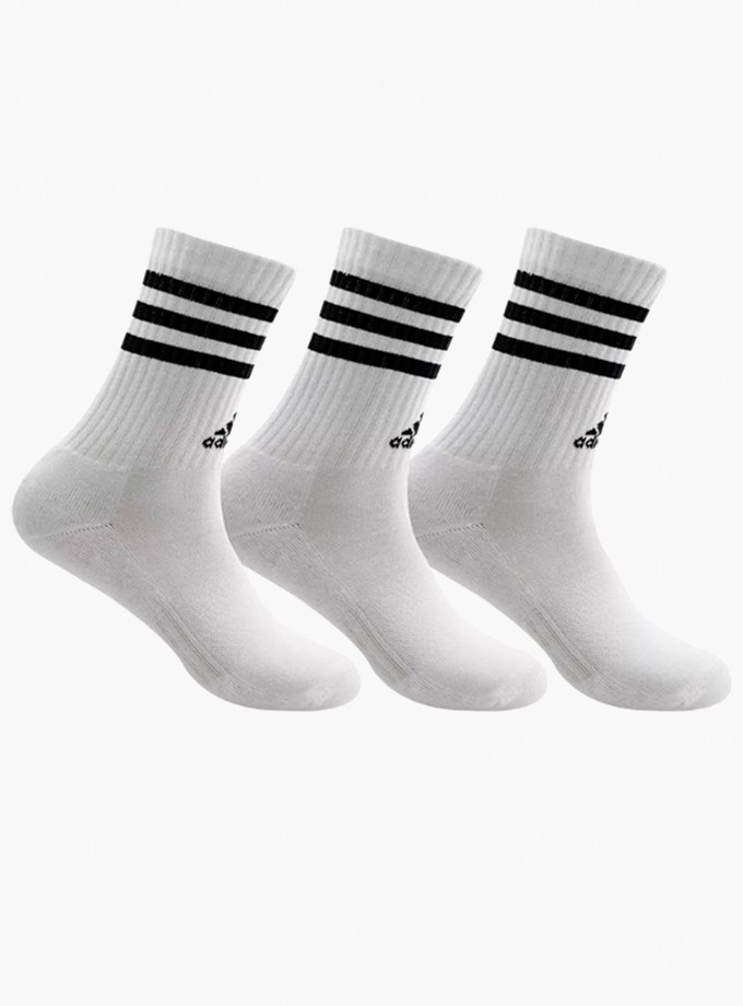 adidas 3S C Spw Crw 3P Bilek Boy Çorap - 3 Çift HT3458