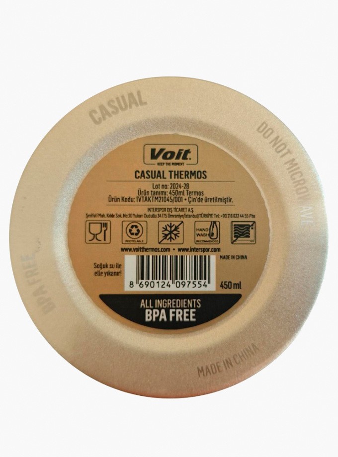 Voit Casual Thermos 450ML Unisex Termos 1VTAKTM21045-001