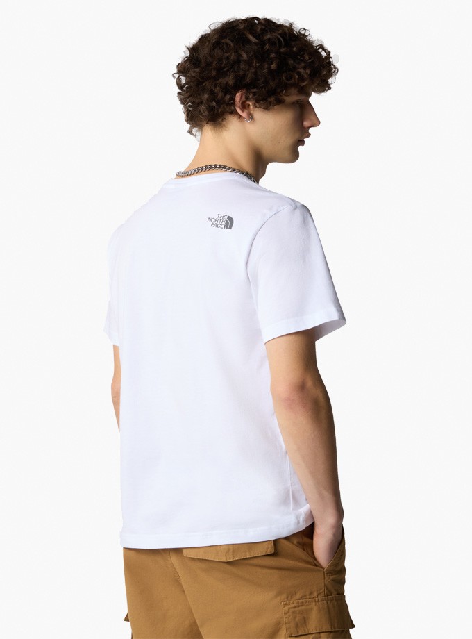 The North Face Mountain Line Tee Erkek T-Shirt NF0A87NT-FN4