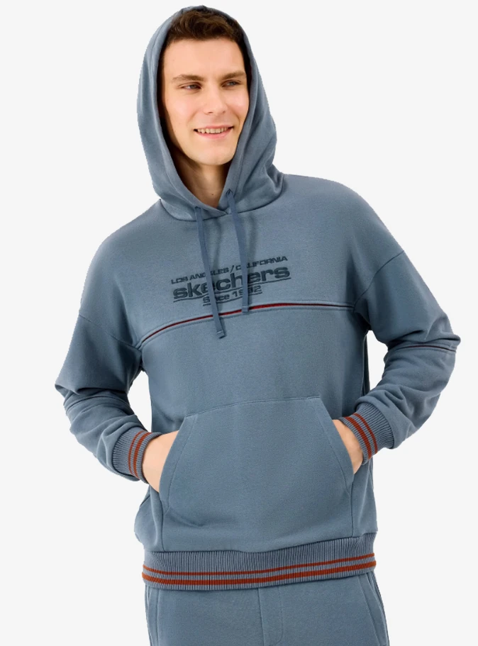 Skechers S2520227-3998 M Hoodie Erkek Sweatshirt 