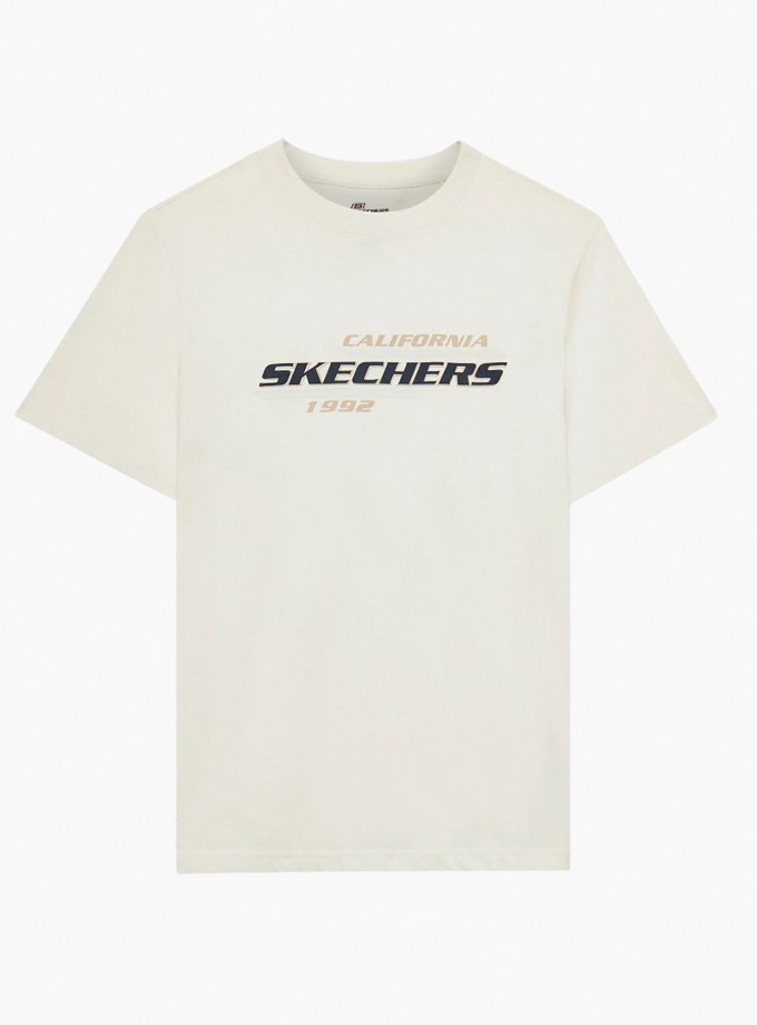 Skechers M Lightweight Graphic Tee Erkek T-Shirt S2510160-102