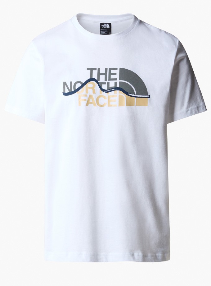 The North Face Mountain Line Tee Erkek T-Shirt NF0A87NT-FN4