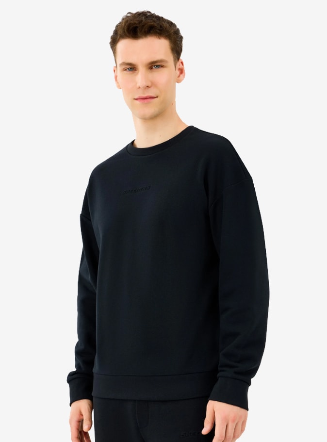Skechers M Essential Crewneck Erkek Sweatshirt