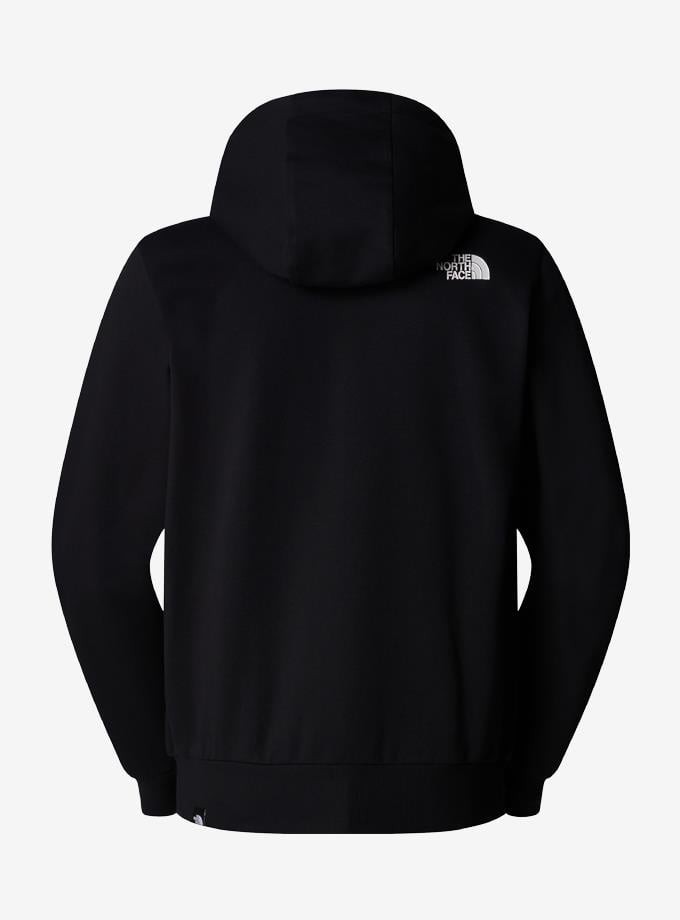 The North Face Simple Full Zip Hoodie Erkek Sweatshirt NF0A89FD_JK3