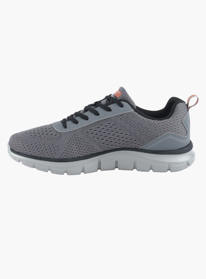 Skechers Track Leshur Erkek Gri Spor Ayakkabı 232758TK-CCOR