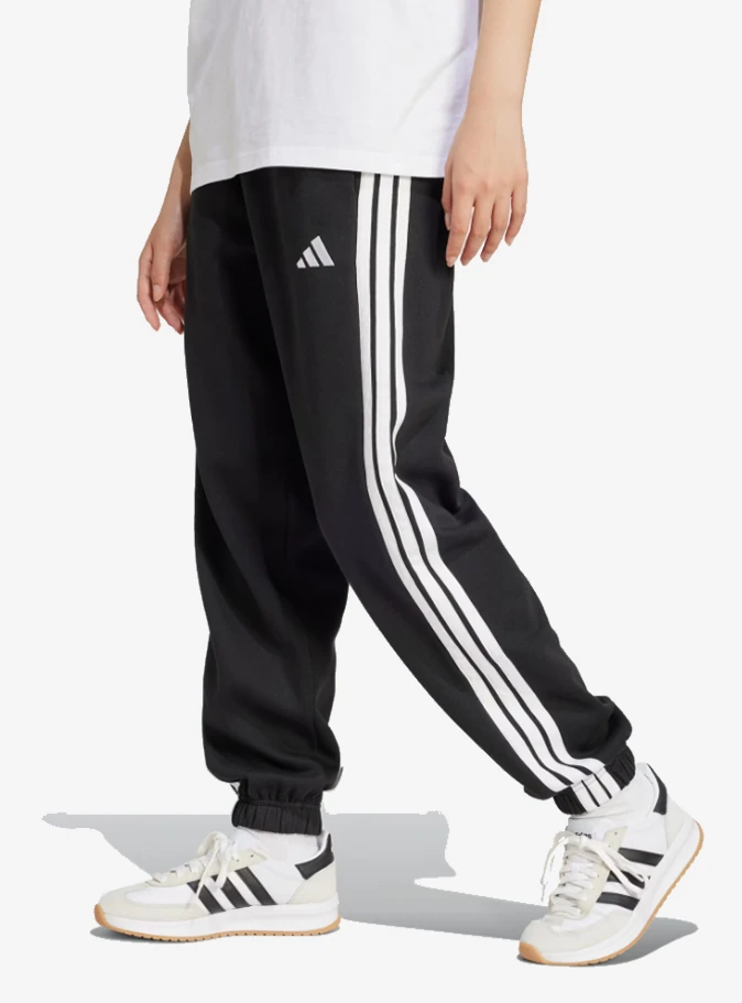 adidas JE1276 Essentials 3-Stripes Fleece Loose-Fit Pants Kadın Eşofman Altı