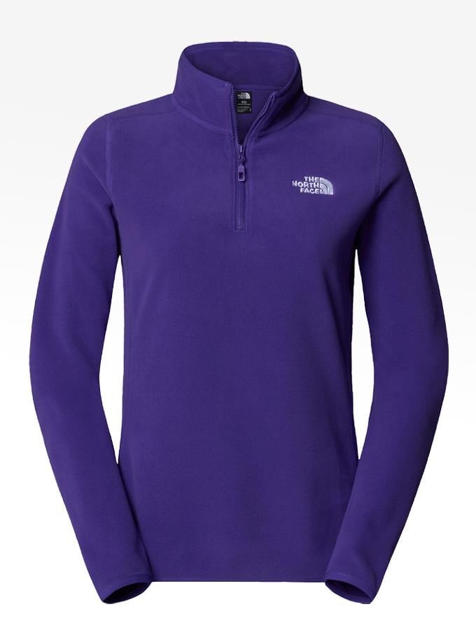 The North Face W 100 Glacier 1/4 Zip Kadın Polar