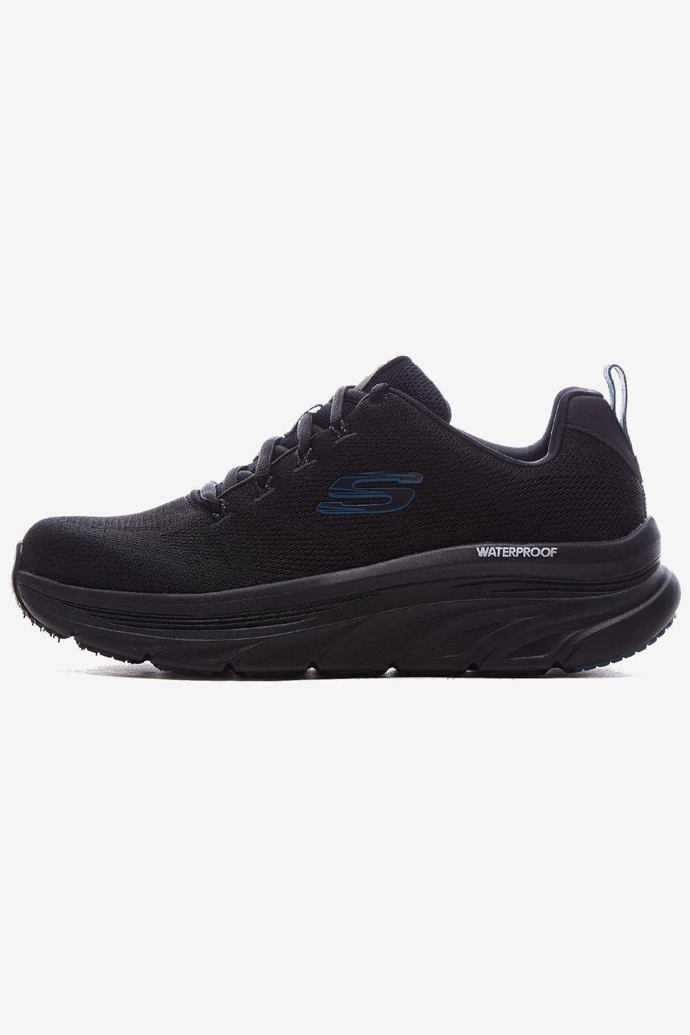 Skechers D'Lux Walker Waterproof Erkek Outdoor Ayakkabısı 232362_BKTL