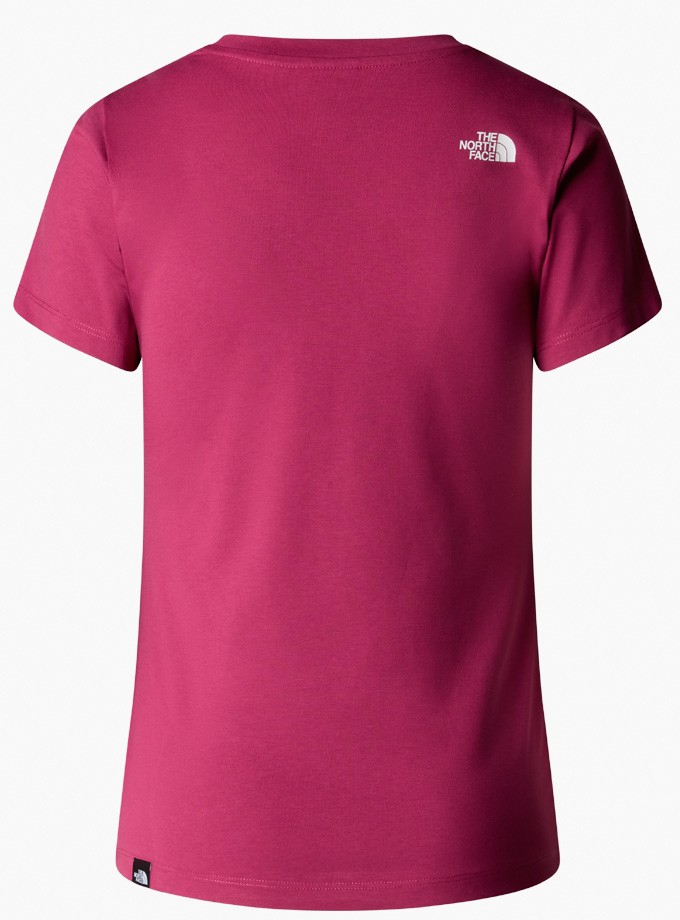 North Face W S/S Simple Dome Slim Tee Kadın Outdoor Tişört NF0A87NH-6EO