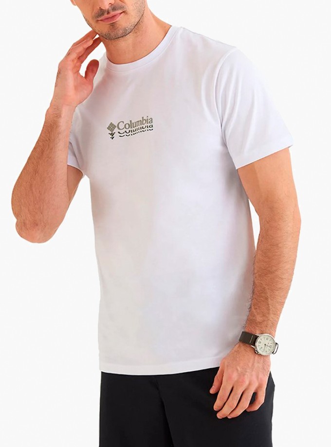 Columbia CS0309 CSC M Ripples Mini SS Tee Erkek T-Shirt  9120511-100