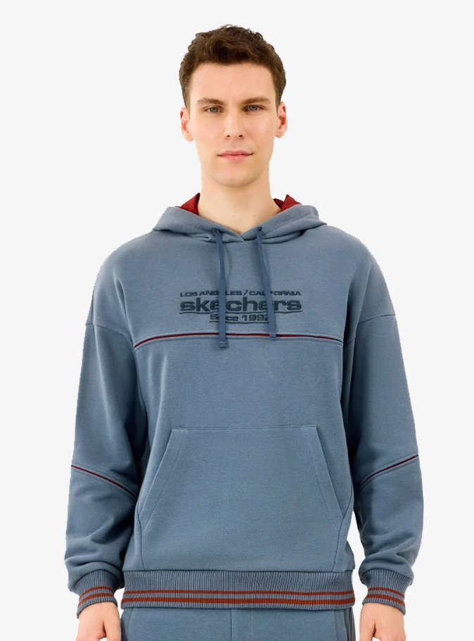 Skechers S2520227-3998 M Hoodie Erkek Sweatshirt 