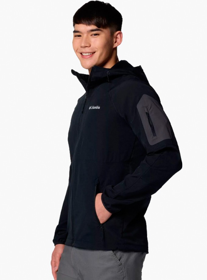 COLUMBIA WO9423 TALL HEIGHTS II HOODED SOFTSHELL Erkek Sweatshirt