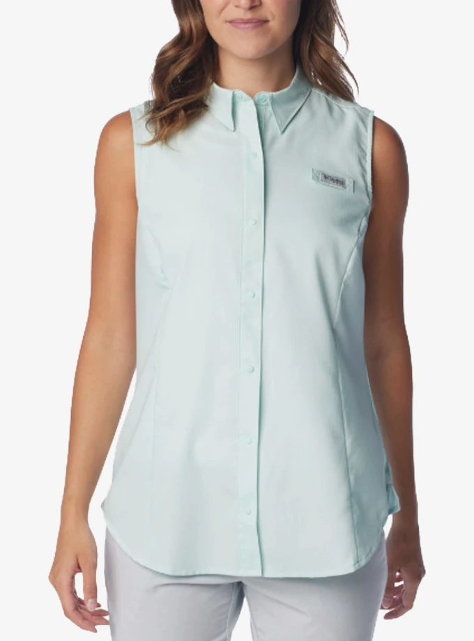 Columbia FL7157 Tamiami Kadın Kolsuz Gömlek 1547181-329