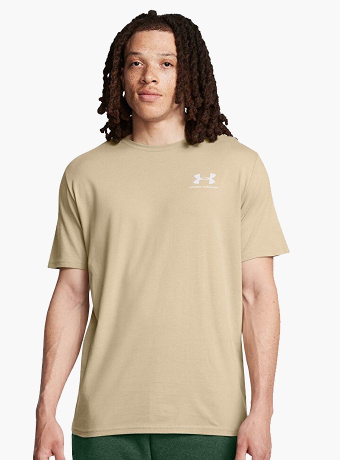 Under Armour UA Sportstyle Left Chest SS Erkek Tişört 1326799-300