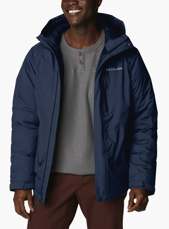 Columbia WM3085 Oak Harbor II Insulated Erkek Mont