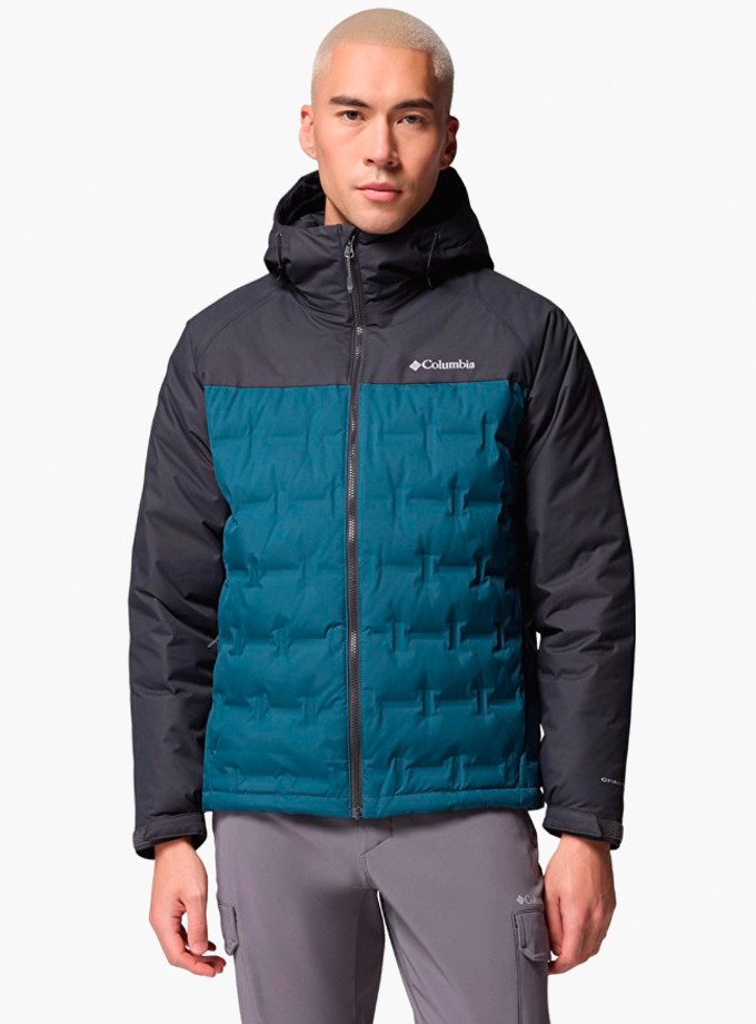 Columbia Wm7857 Grand Trek III Down Hooded Jacket Erkek Mont