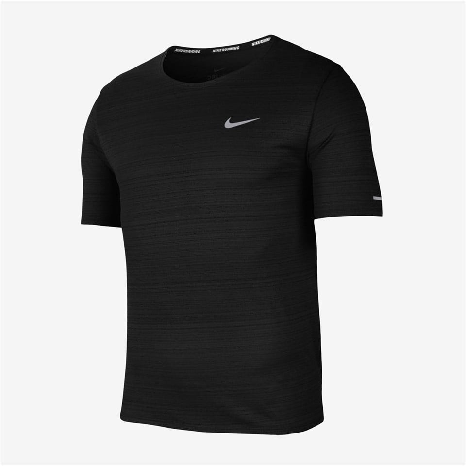 Nike M Nk Df Miler Top SS Erkek Koşu Tişörtü