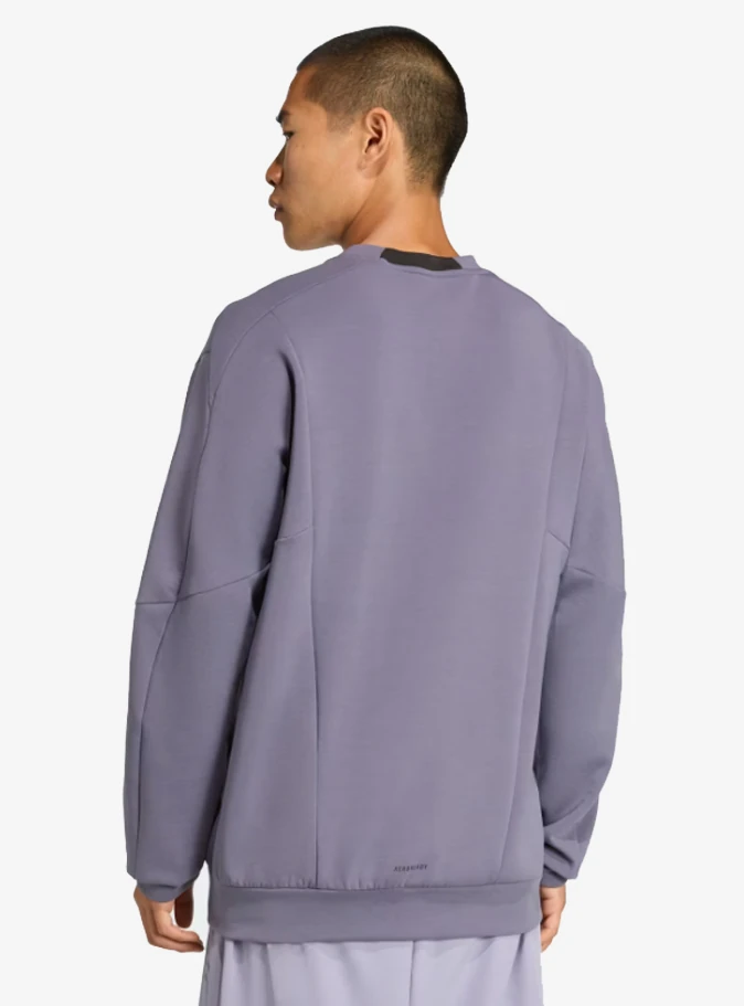 adidas JX0682 Designed for Training Crew Erkek Sweatshirt