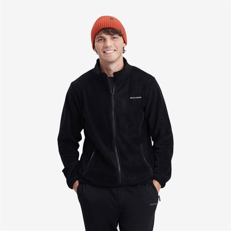 Skechers M Turtle Neck Full Zip Polar Erkek Sweatshirt