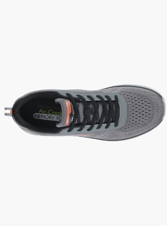 Skechers Track Leshur Erkek Gri Spor Ayakkabı 232758TK-CCOR