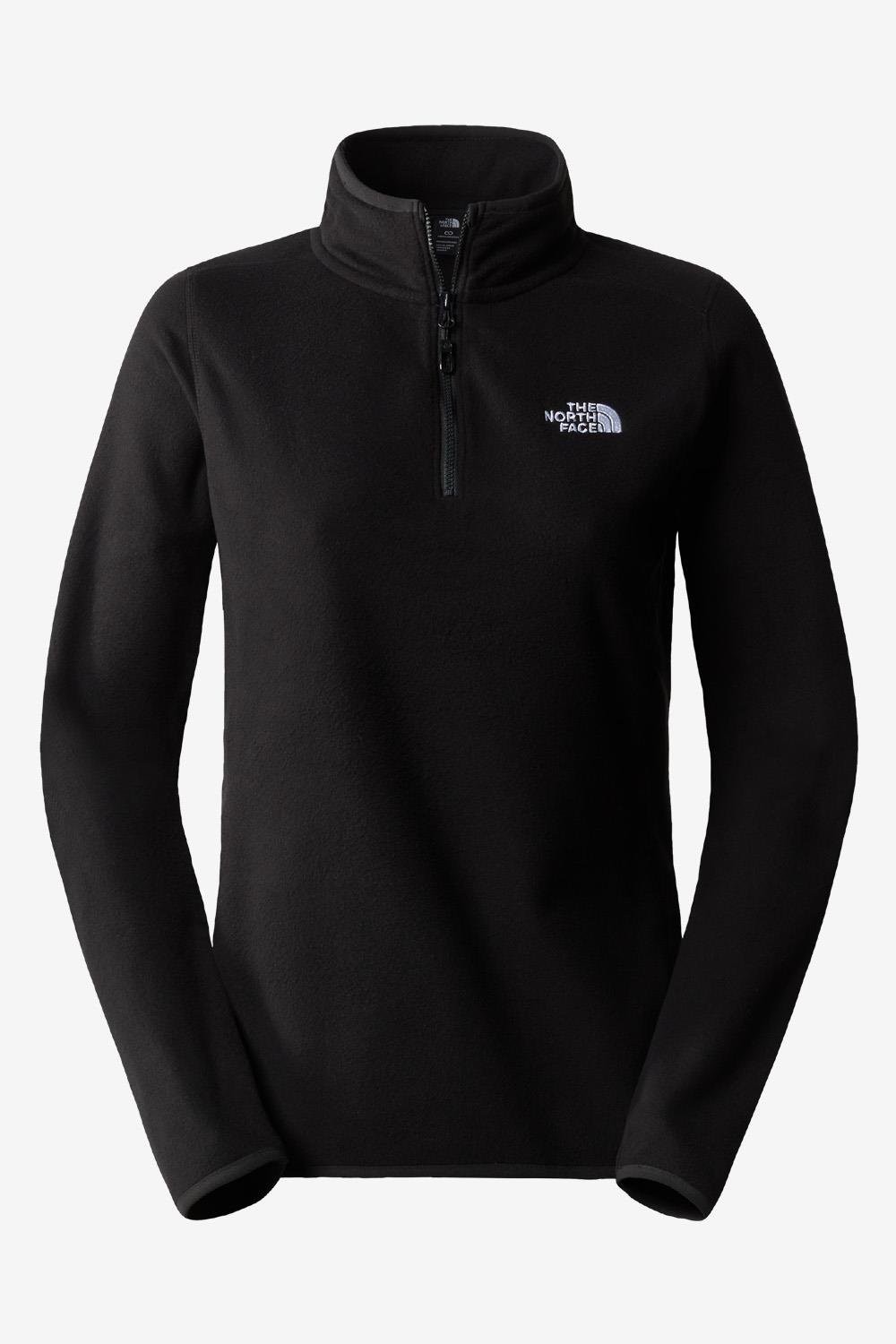 The North Face W 100 Glacier 1/4 Zip Kadın Polar