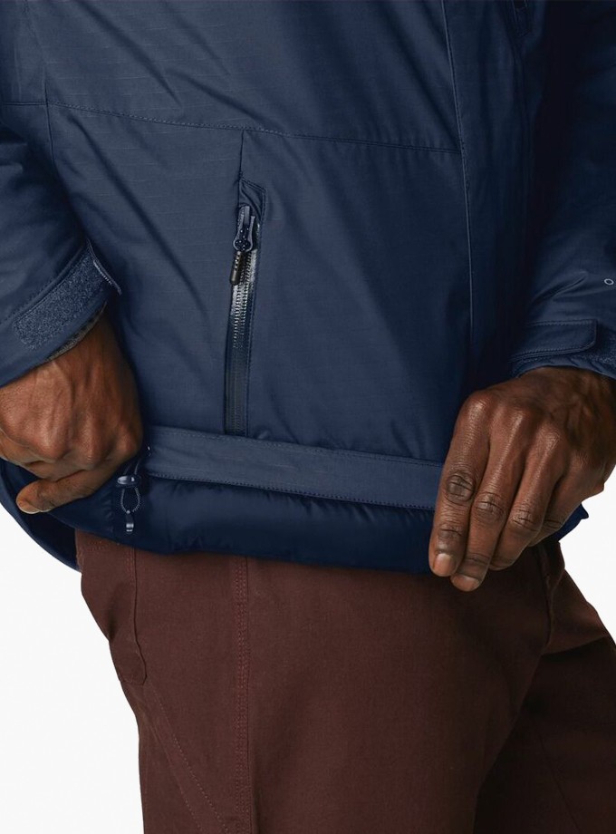 Columbia WM3085 Oak Harbor II Insulated Erkek Mont