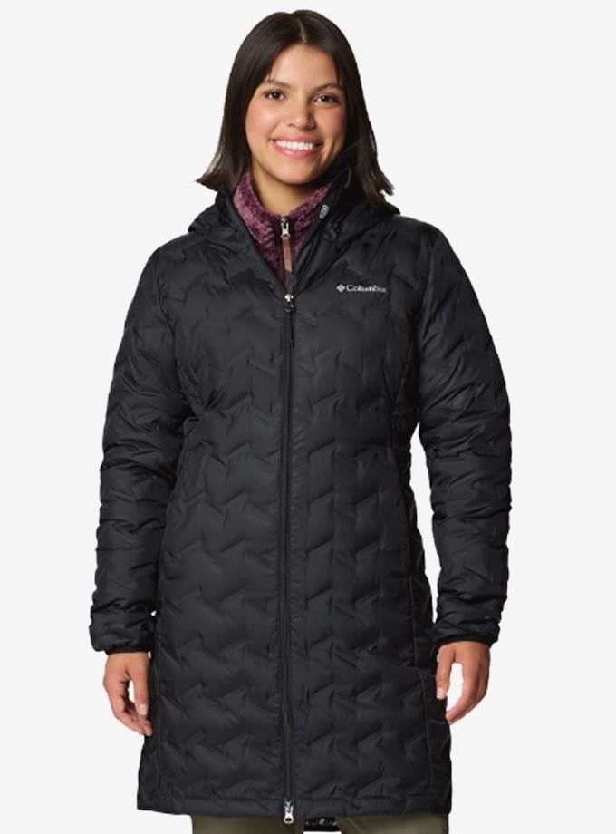 Columbia Wk0440 Delta Ridge II Long Down Jacket Kadın Mont