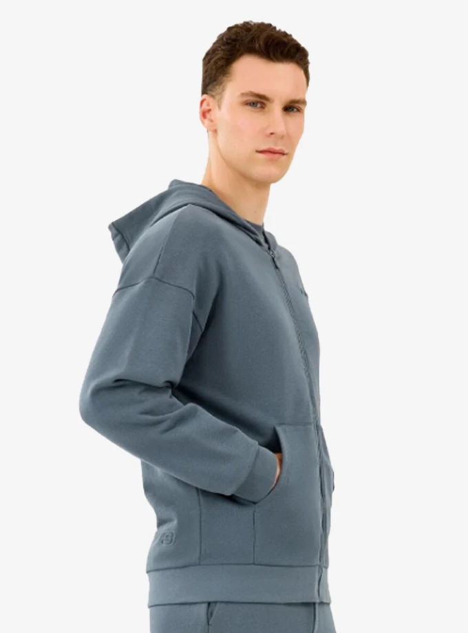 Skechers M Essential Full Zip Hoodie Erkek Sweatshirt S2610014-3998