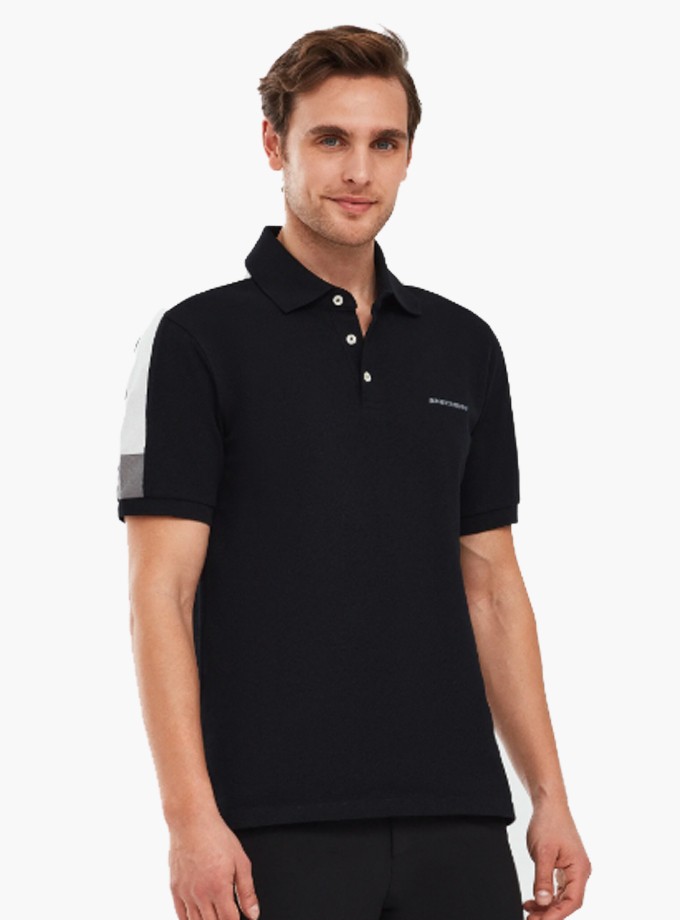 Skechers  Colorblock Erkek  Polo T-Shirt - S221047_001