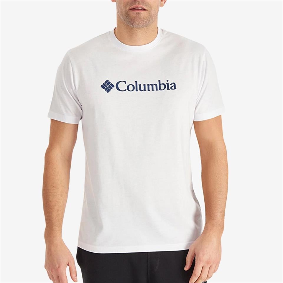 Columbia Cs0287 Csc M Basic Big Logo Brushed SS Tee Erkek Outdoor Tişört