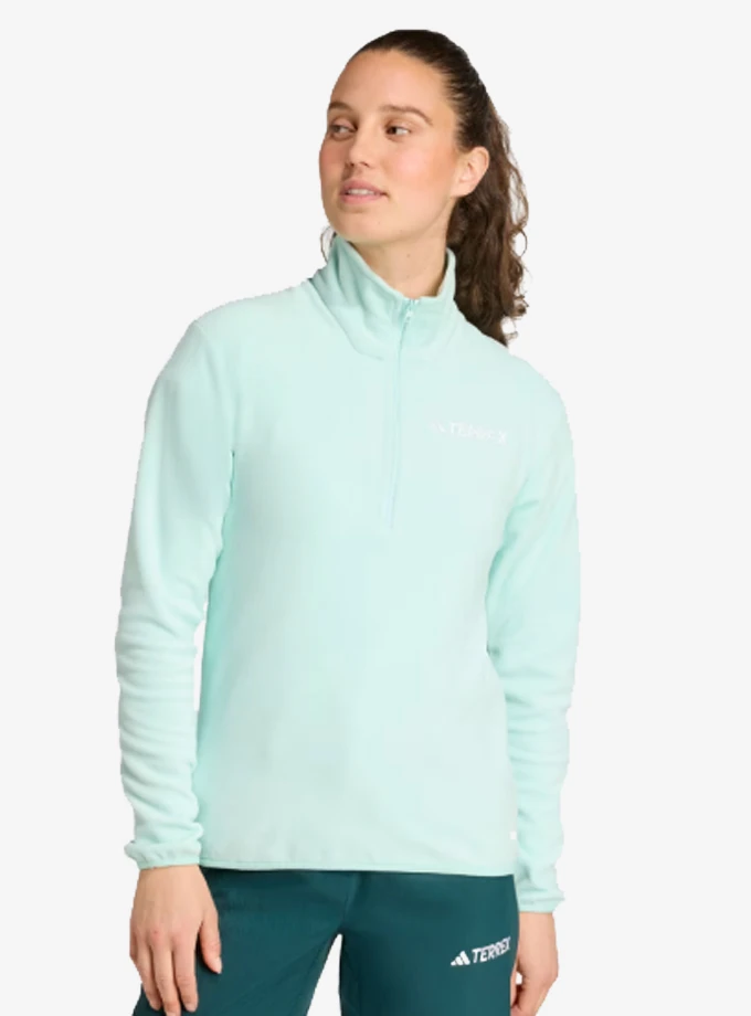 adidas JM3118 Multi Essentials 1/2 Zip Fleece Kadın Polar