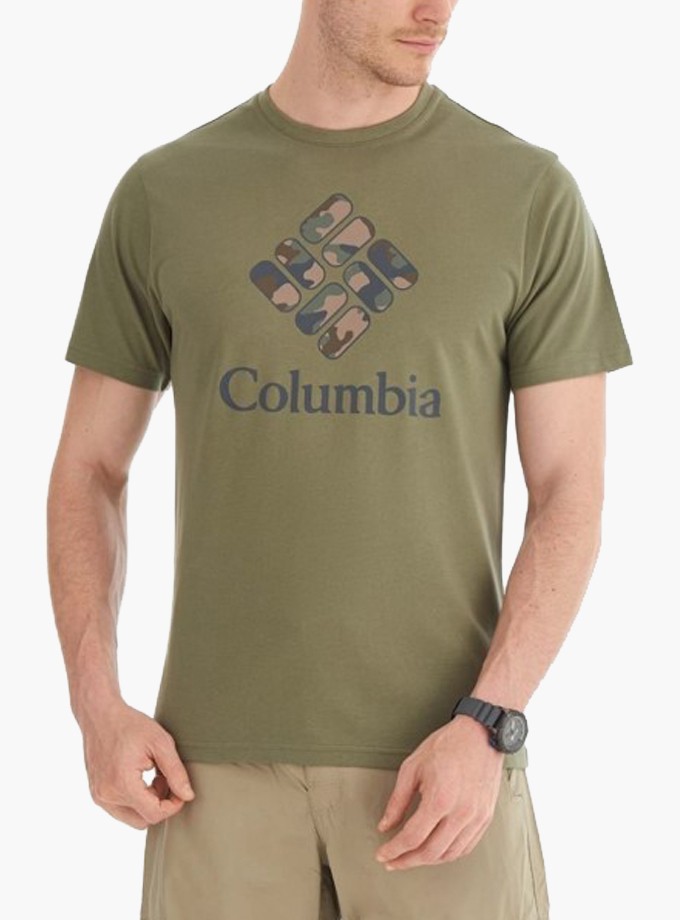 Columbia  Stacked Erkek T-shirt 9120471-397