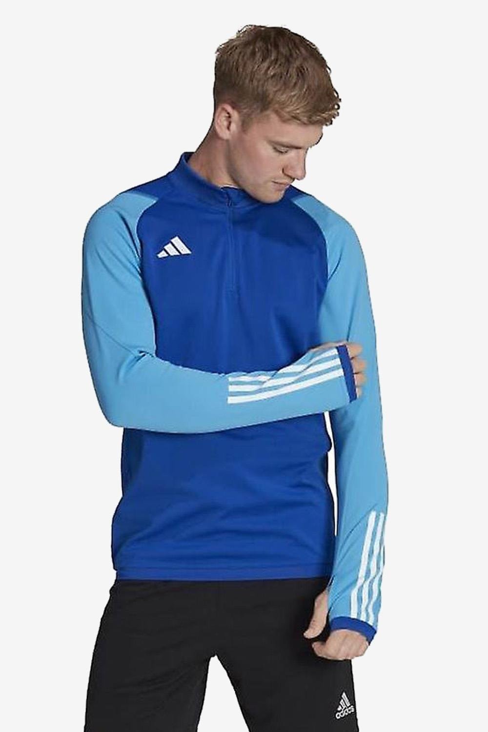 adidas Tiro 23  Erkek Yarım Fermuarlı Eşofman Üstü HU1309