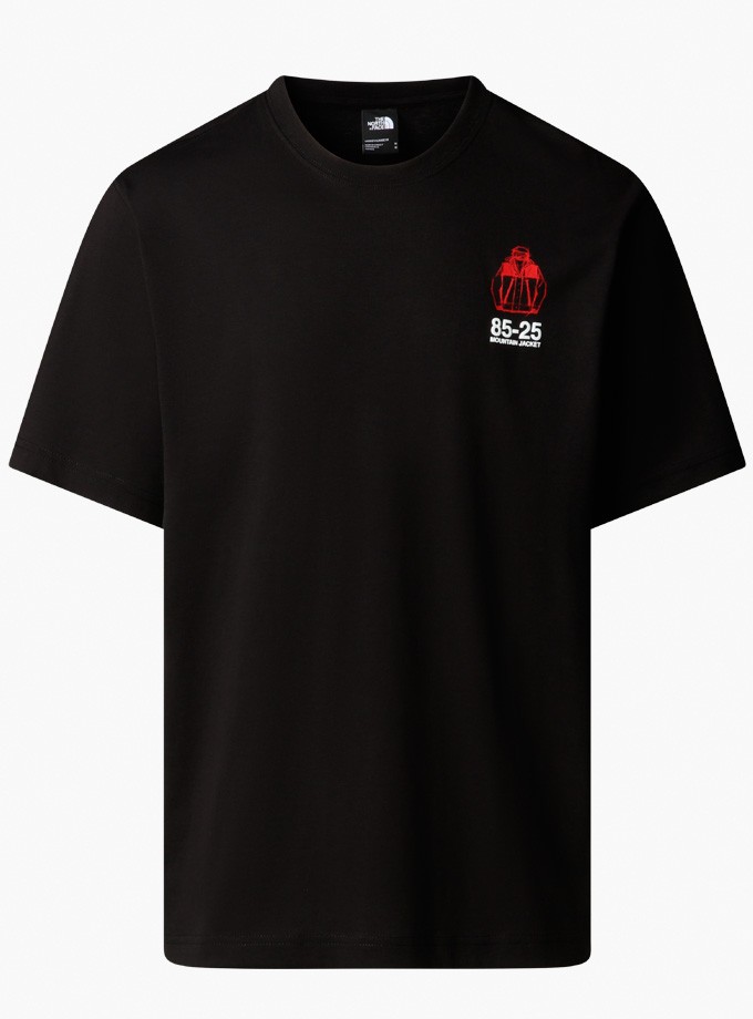 The North Face U S/S Mnt Jacket Anniversary Relaxed Erkek T-Shirt NF0A8DN5-JK3