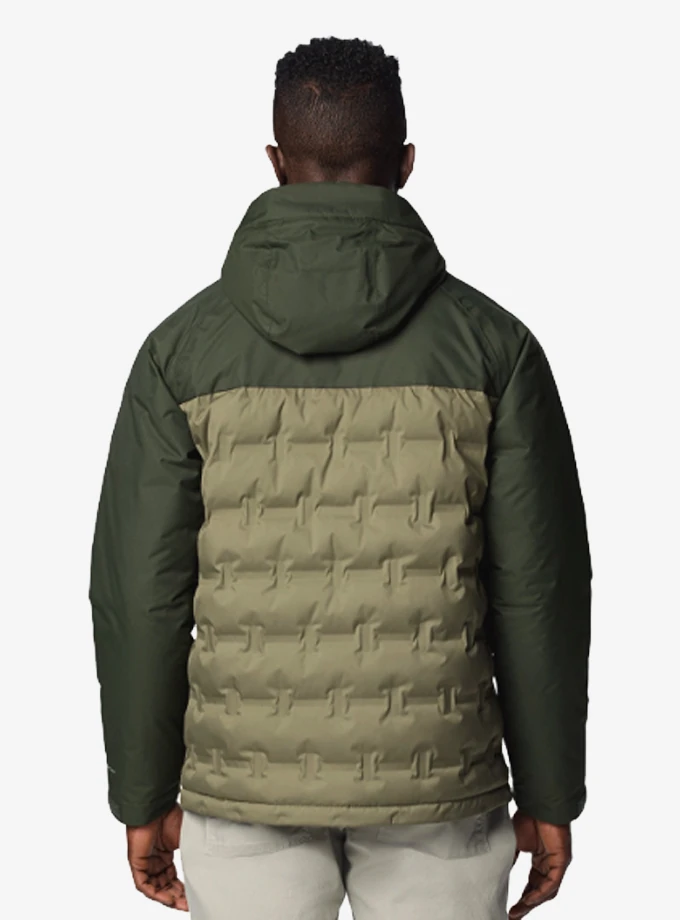 Columbia WM7857 Grand Trek III Down Kapüşonlu Erkek Kaz Tüyü Mont 2086111-397