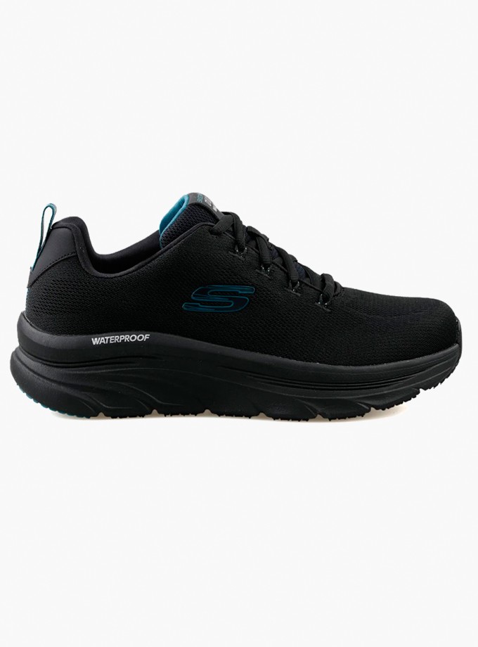 Skechers D'Lux Walker Waterproof Erkek Outdoor Ayakkabısı 232362-BKTL