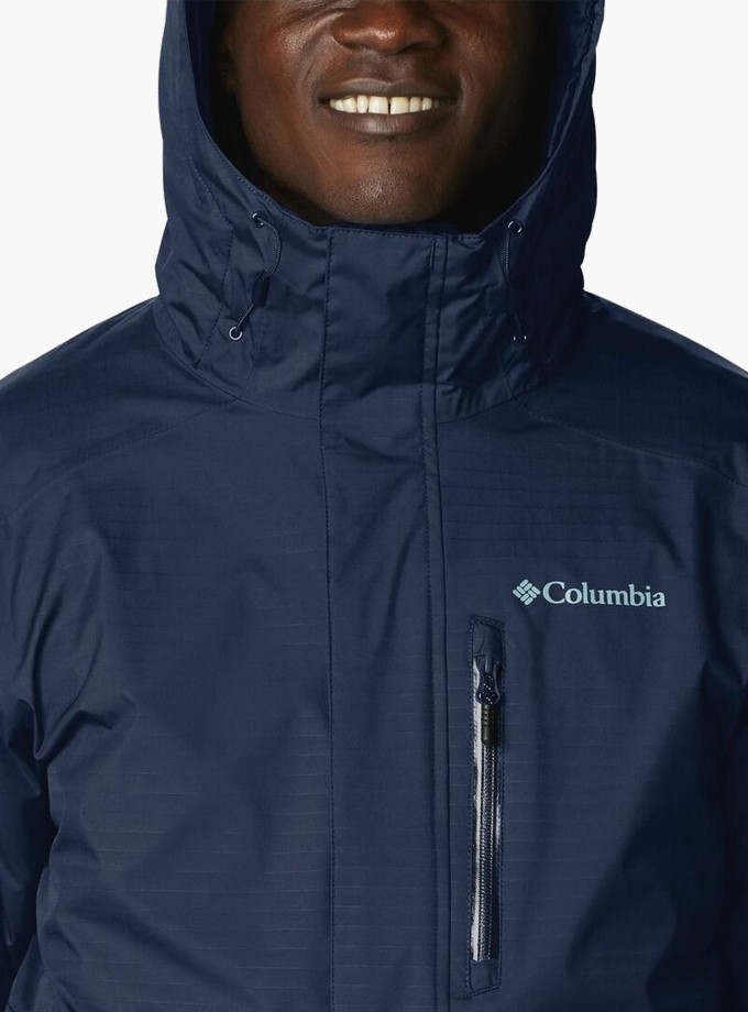 Columbia WM3085 Oak Harbor II Insulated Erkek Mont