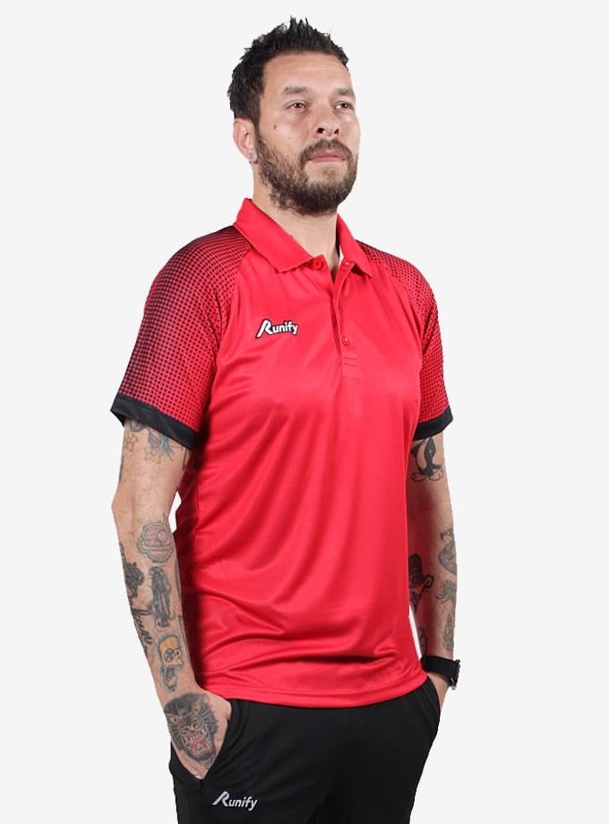 RUNIFY PRO POLO YAKA KAMP T-SHIRT