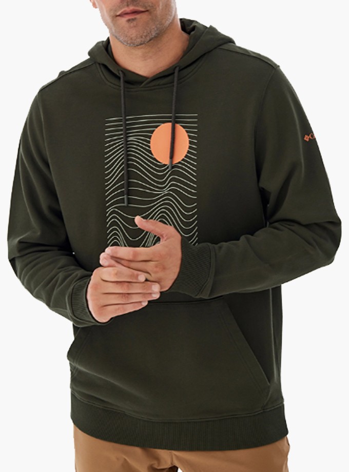 Columbia CS0392 Csc M Linear Drifts Hoodie Erkek Sweatshirt