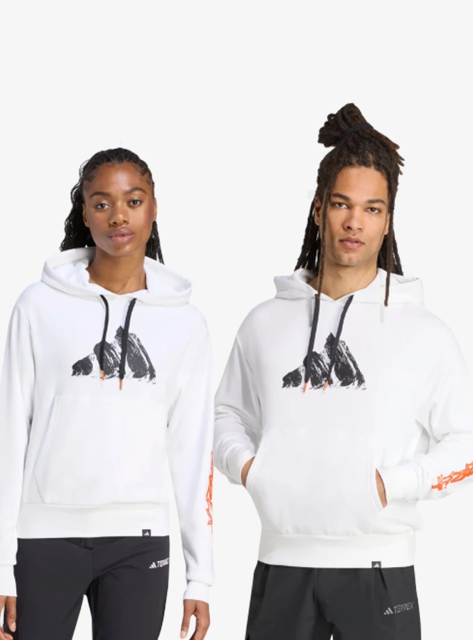 adidas JM6364 Terrex Snow Adventure Graphic Unisex Sweatshirt