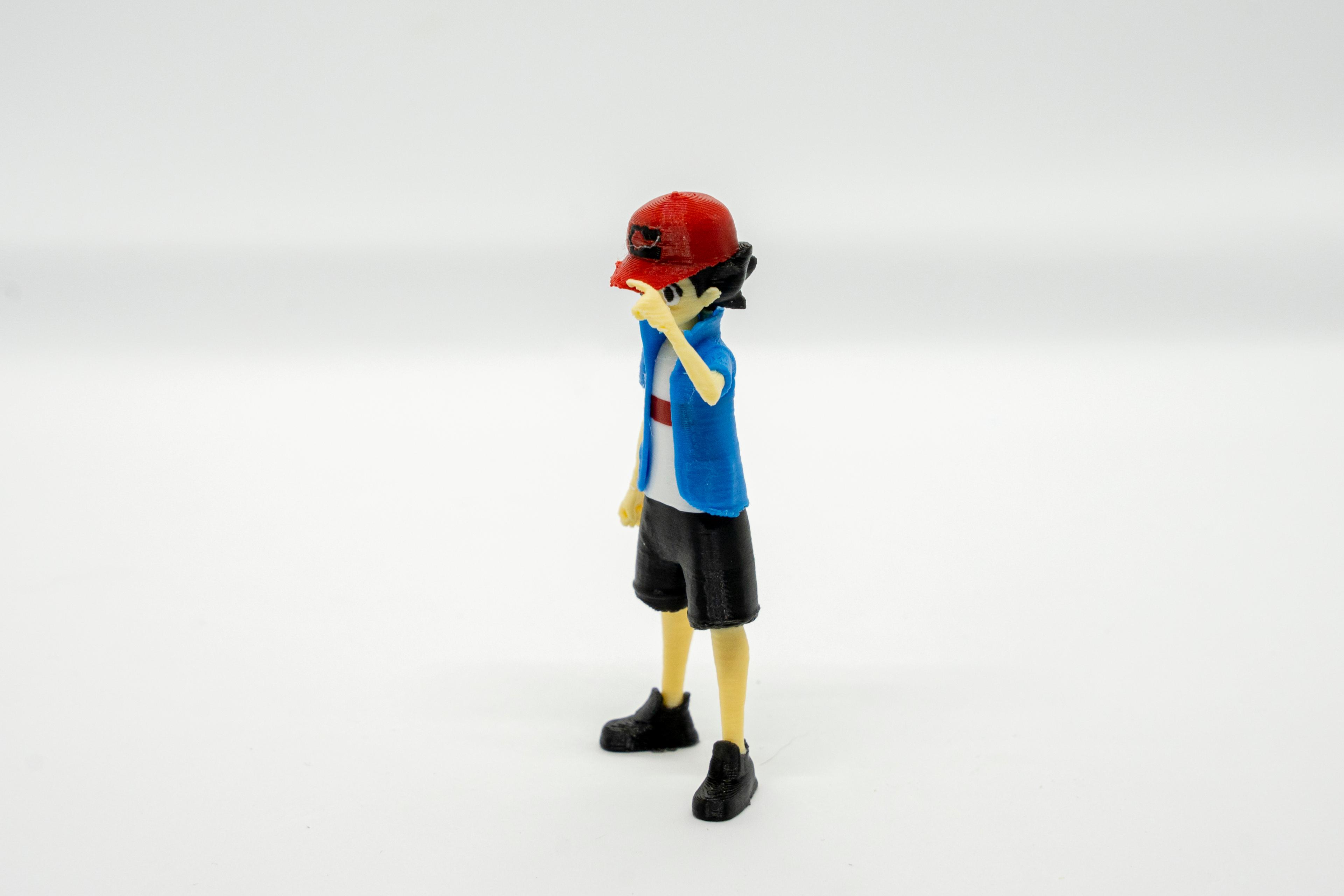 Ash - Pokemon 3D Model